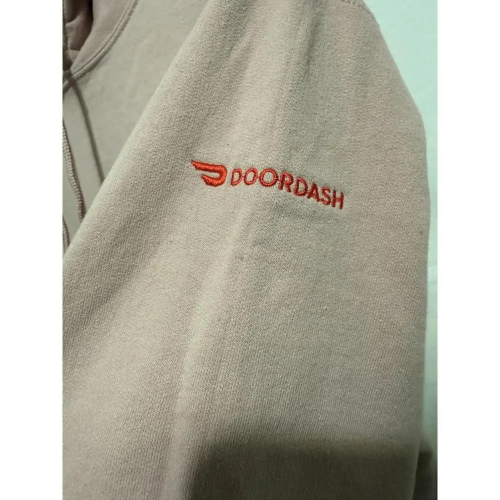 DoorDash “Going Out HTH” Hoodie – Port & Company – Size Medium - Picture 5 of 6